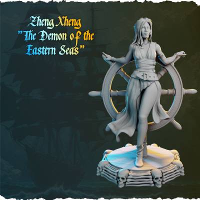Pirate Lady Zheng (75mm)